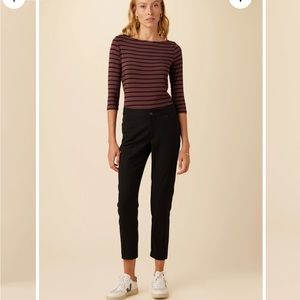 Amour Vert Graziella Woven Spandex Pant Black Size Medium NWT